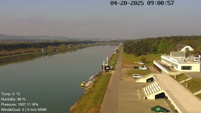 time-lapse frame, Labe Arena Racice webcam