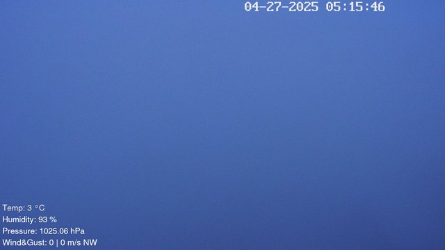time-lapse frame, Labe Arena Racice webcam