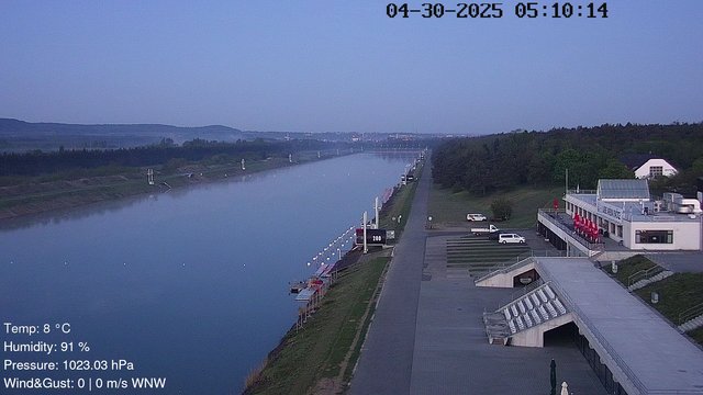 time-lapse frame, Labe Arena Racice webcam
