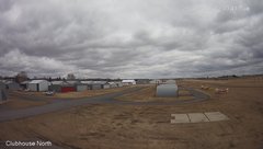 view from North view of Lacombe Airport on 2024-04-16