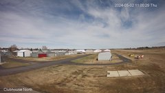 view from North view of Lacombe Airport on 2024-05-02