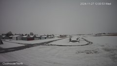 view from North view of Lacombe Airport on 2024-11-27