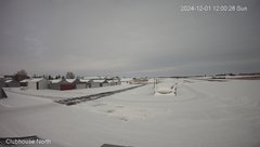 view from North view of Lacombe Airport on 2024-12-01