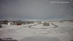 view from North view of Lacombe Airport on 2025-01-20