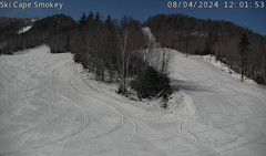 view from Ski Cape Smokey on 2024-04-08