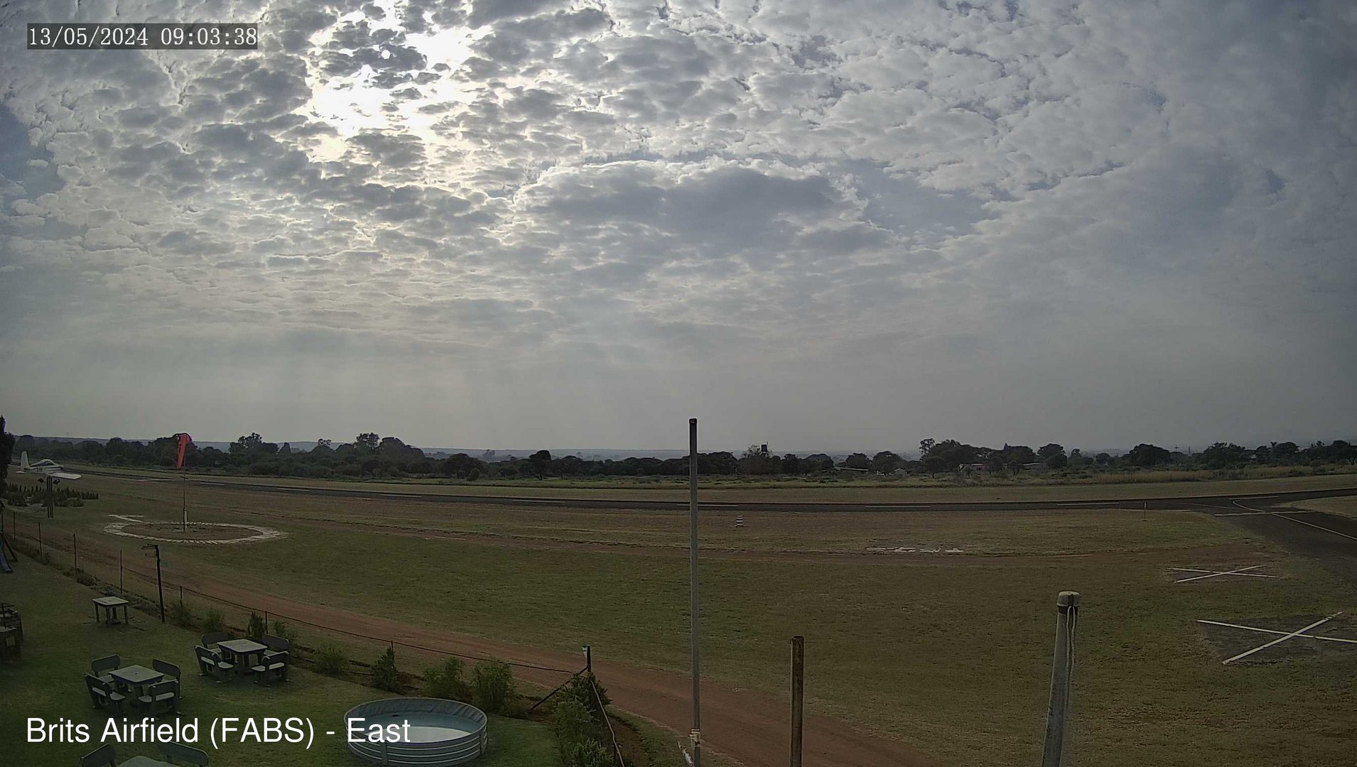 time-lapse frame, FABS - East webcam