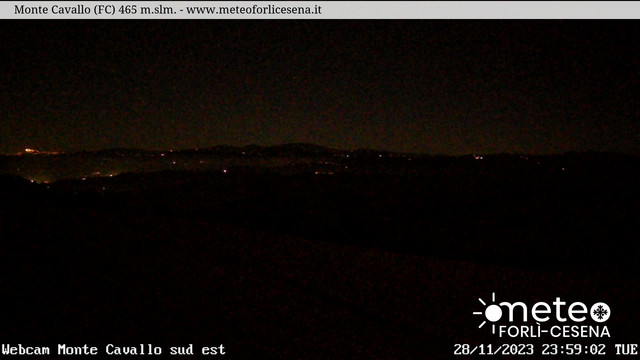 time-lapse frame, Monte Cavallo Nord webcam