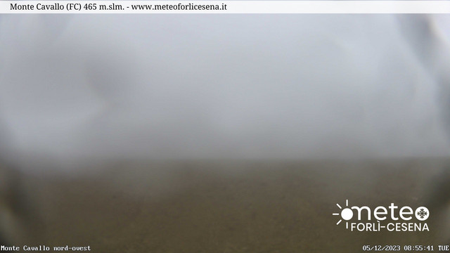 time-lapse frame, Monte Cavallo Nord webcam