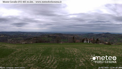 view from Monte Cavallo Nord on 2024-02-26