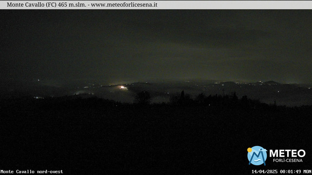 time-lapse frame, Monte Cavallo Nord webcam