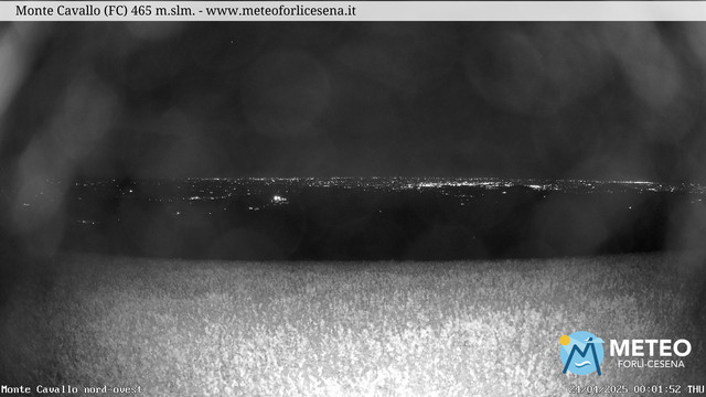 time-lapse frame, Monte Cavallo Nord webcam
