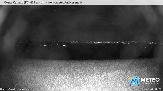time-lapse frame, Monte Cavallo Nord webcam