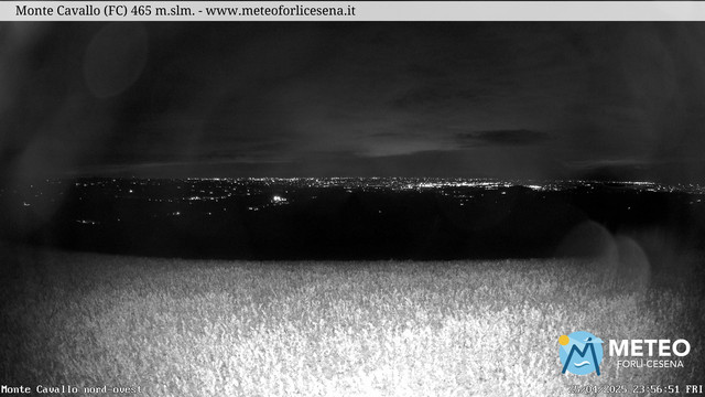 time-lapse frame, Monte Cavallo Nord webcam