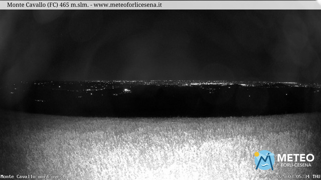 time-lapse frame, Monte Cavallo Nord webcam