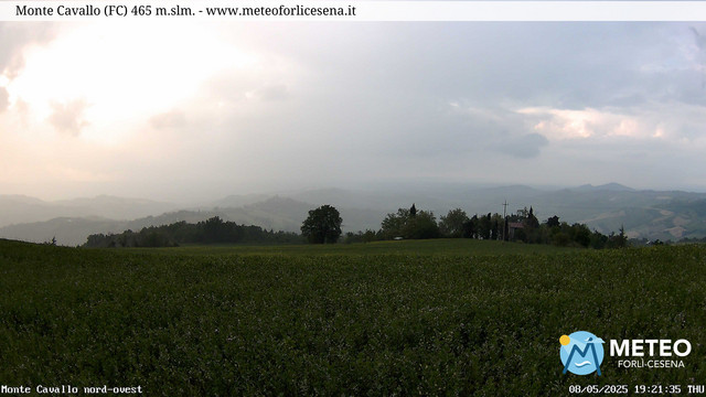 time-lapse frame, Monte Cavallo Nord webcam