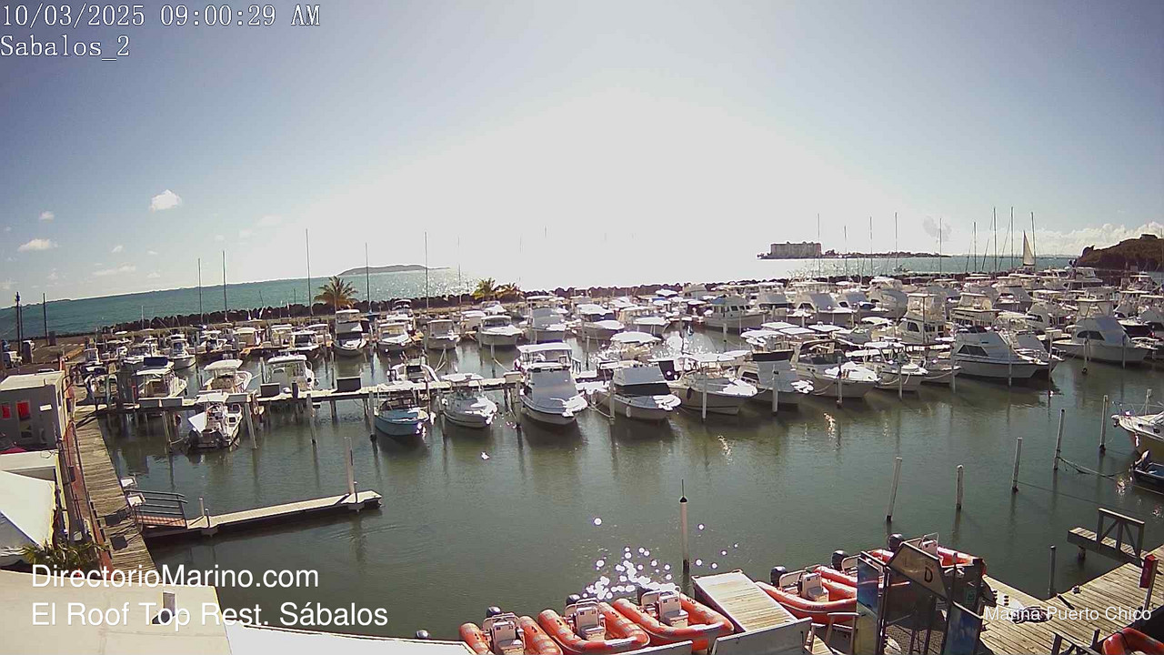 time-lapse frame, PuertoChico webcam