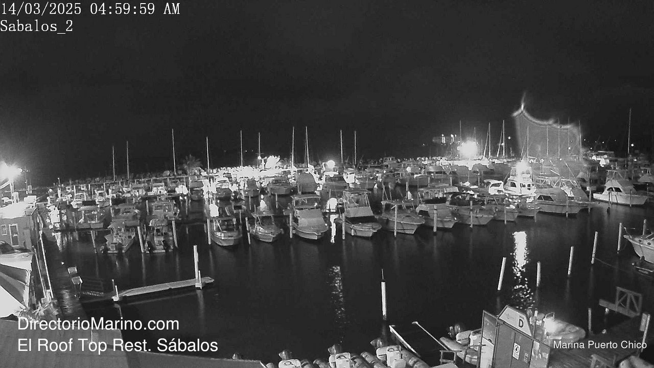 time-lapse frame, PuertoChico webcam
