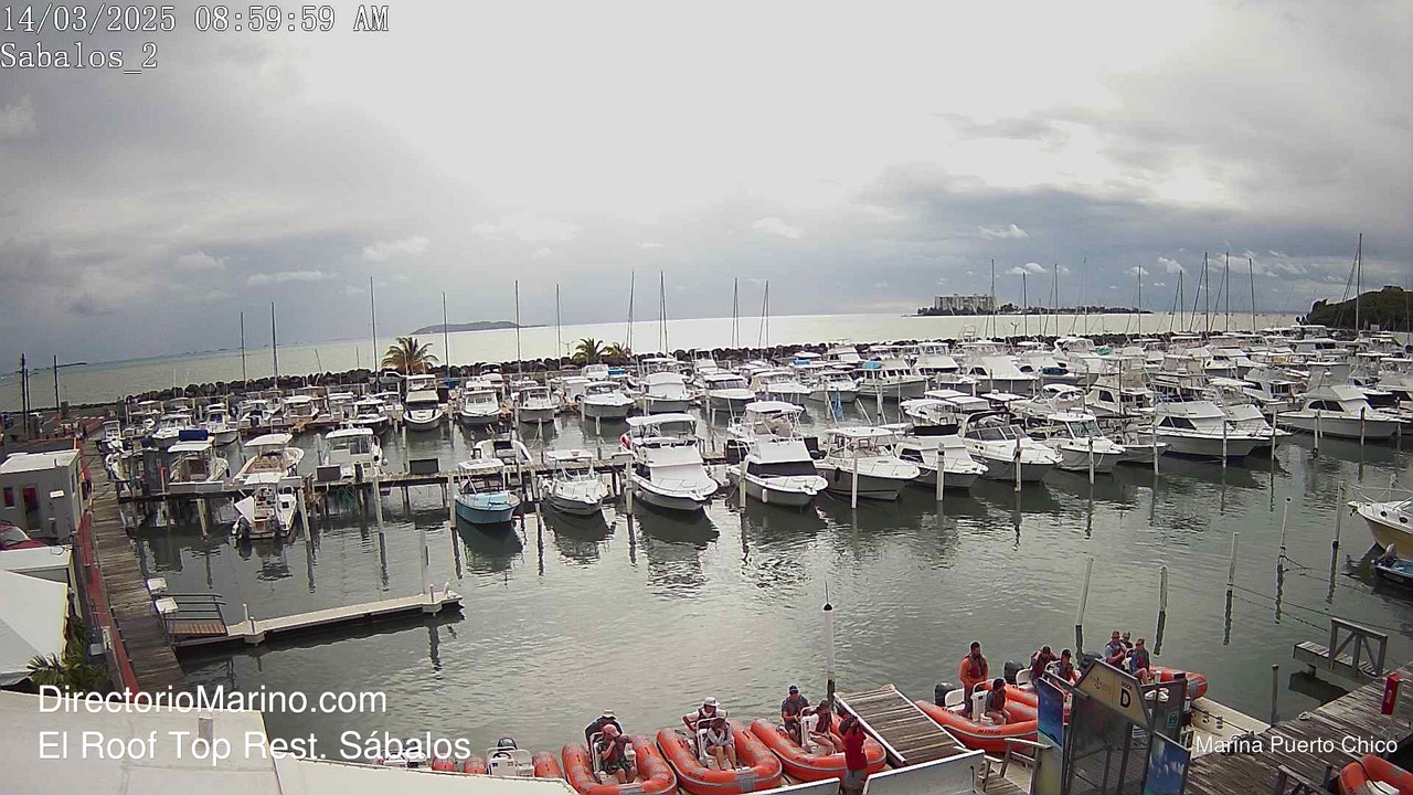 time-lapse frame, PuertoChico webcam