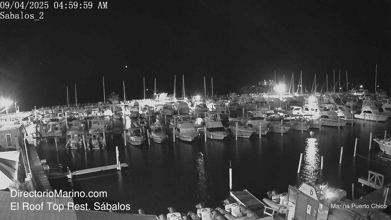 time-lapse frame, PuertoChico webcam