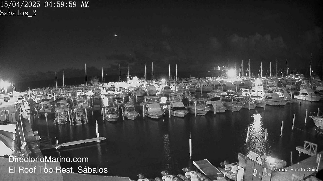 time-lapse frame, PuertoChico webcam