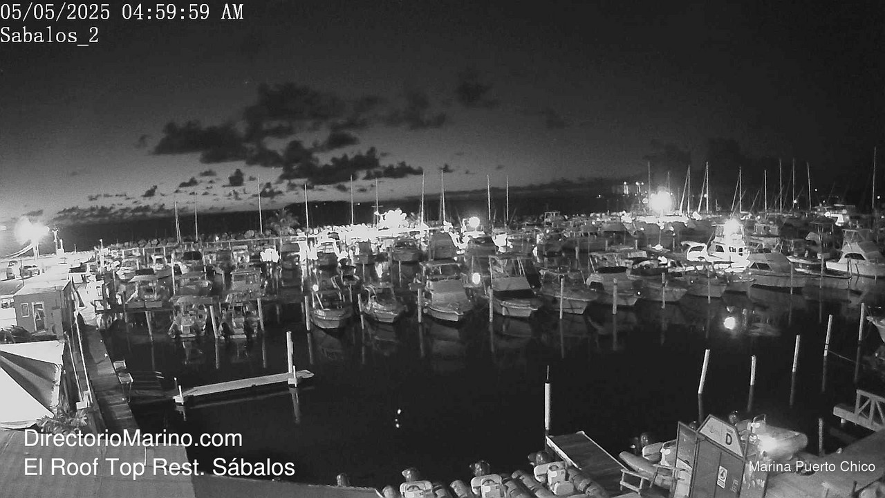 time-lapse frame, PuertoChico webcam