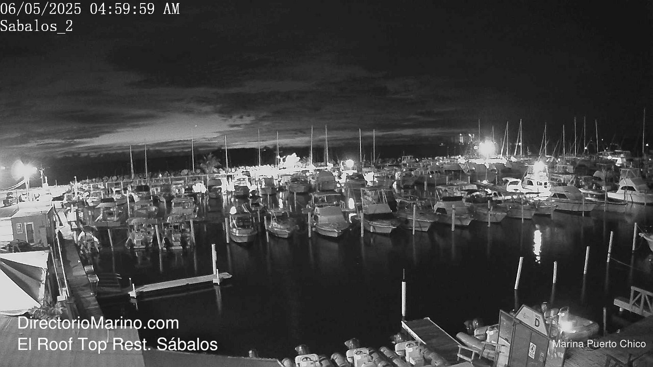 time-lapse frame, PuertoChico webcam