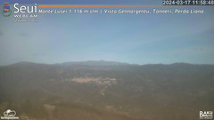 view from Monte Lusei Panoramica on 2024-03-17