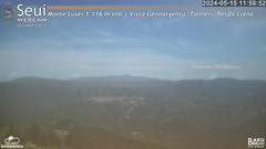 view from Monte Lusei Panoramica on 2024-05-15