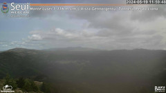 view from Monte Lusei Panoramica on 2024-05-19