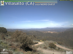 view from Villasalto on 2024-03-14