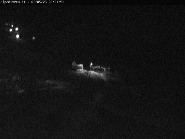 time-lapse frame, Alpe di Mera - Arrivo pista Baita e campo scuola webcam