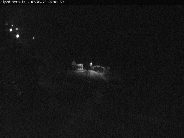 time-lapse frame, Alpe di Mera - Arrivo pista Baita e campo scuola webcam
