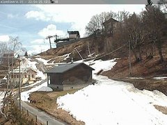 view from Alpe di Mera - Arrivo seggiovia Capricorno on 2025-04-22