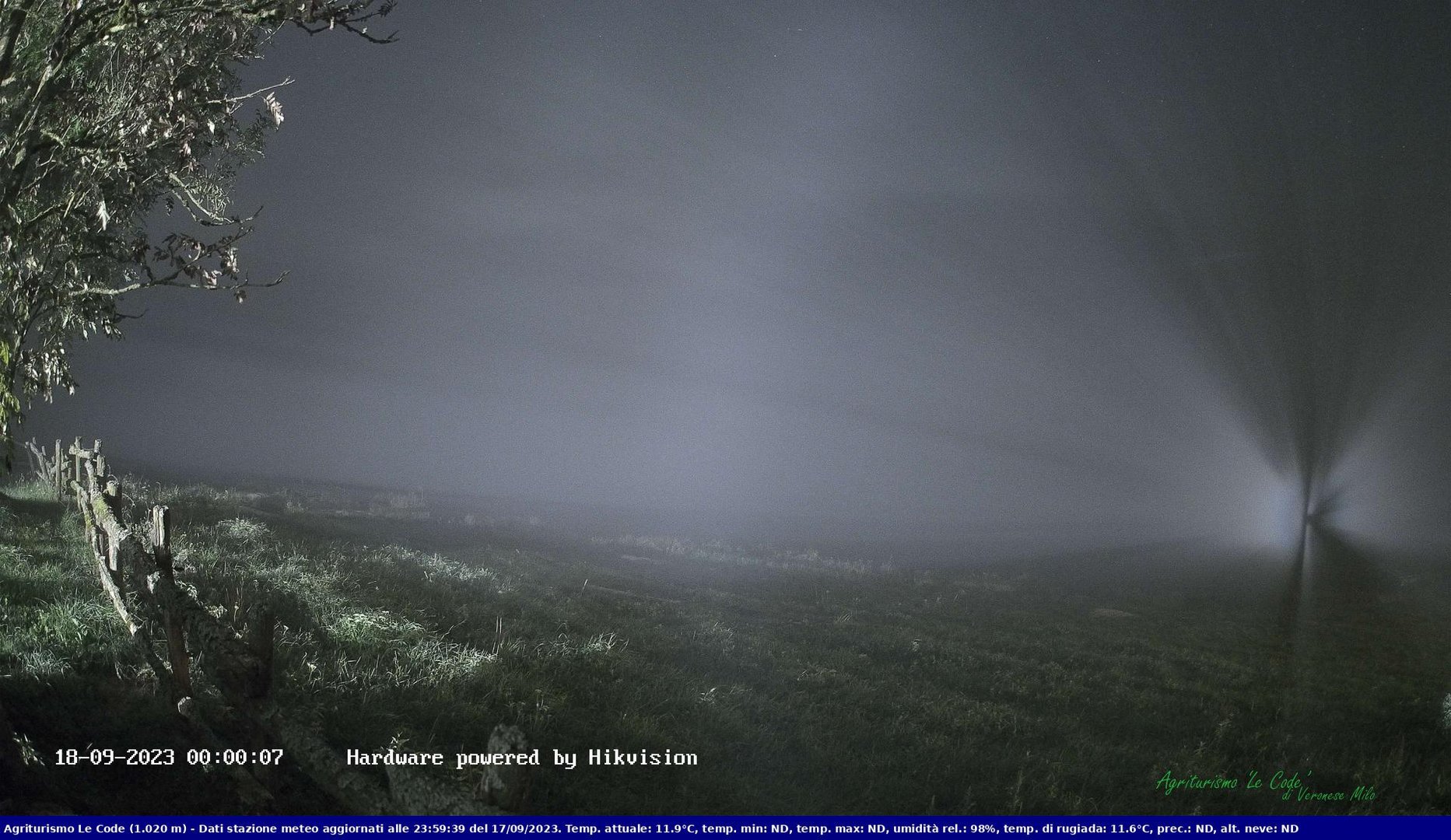 time-lapse frame, Webcam Cansiglio - verso la piana dei "Bech" webcam