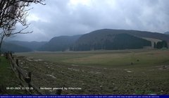 view from Webcam Cansiglio - verso la piana dei "Bech" on 2024-03-18