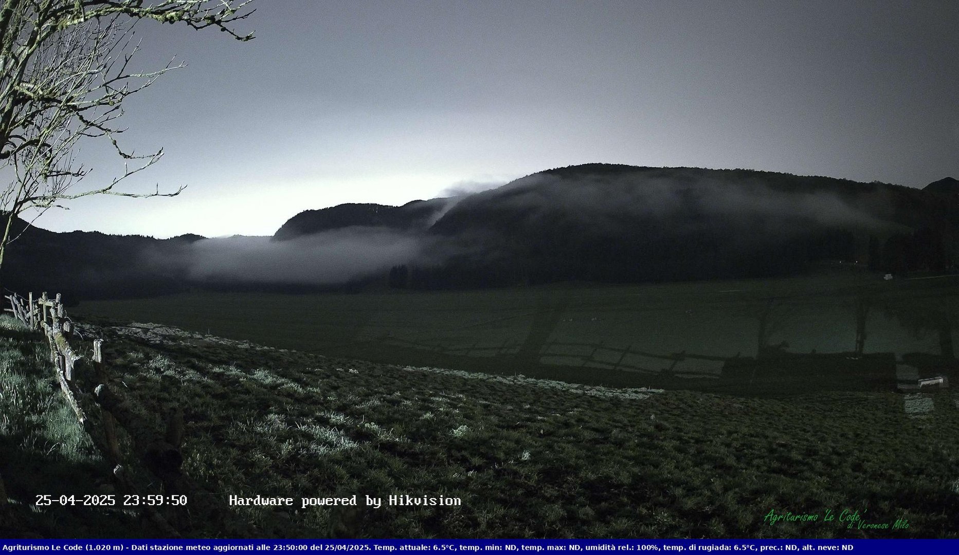 time-lapse frame, Webcam Cansiglio - verso la piana dei "Bech" webcam