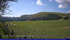 view from Webcam Cansiglio - verso la piana dei "Bech" on 2025-05-01