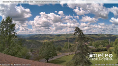 view from Monte Palareto on 2024-04-21