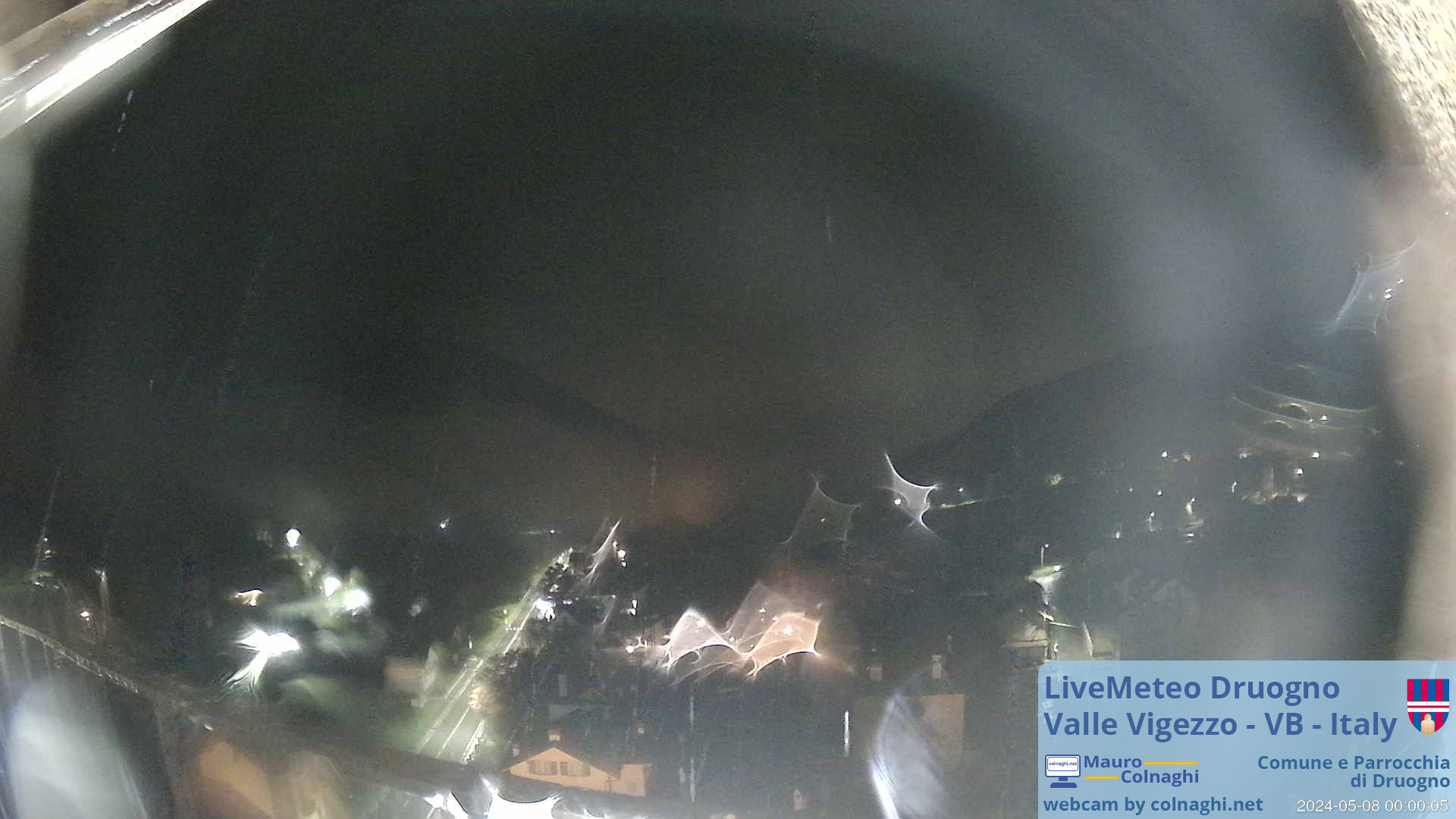 time-lapse frame, Druogno webcam