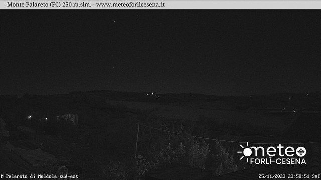 time-lapse frame, Monte Palareto SE webcam