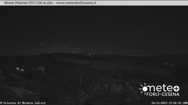 time-lapse frame, Monte Palareto SE webcam