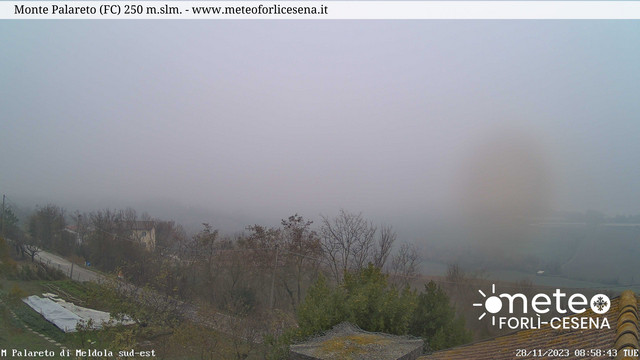 time-lapse frame, Monte Palareto SE webcam