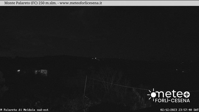 time-lapse frame, Monte Palareto SE webcam