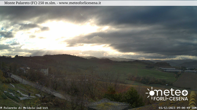time-lapse frame, Monte Palareto SE webcam