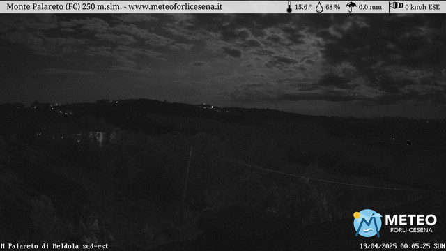 time-lapse frame, Monte Palareto SE webcam