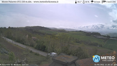 view from Monte Palareto SE on 2025-04-16