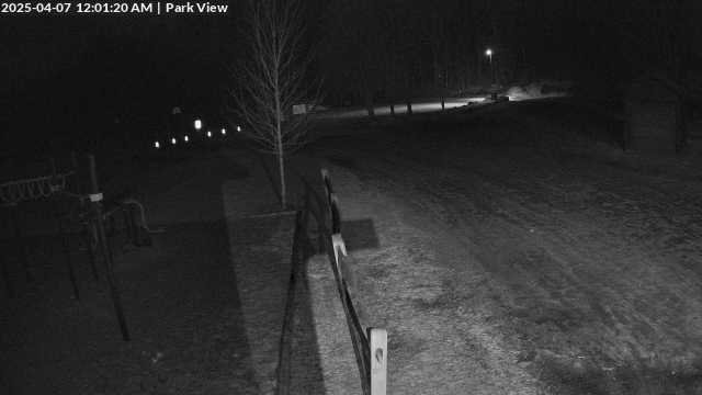 time-lapse frame, Inlet Fern Park Sledding webcam