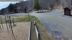 view from Inlet Fern Park Sledding on 2025-04-14