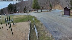 view from Inlet Fern Park Sledding on 2025-04-18
