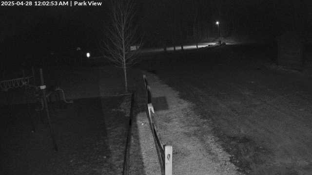 time-lapse frame, Inlet Fern Park Sledding webcam